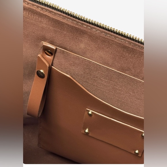 Lettoria Frankenstein Old Parchment Leather Handbag - Picture 6 of 6